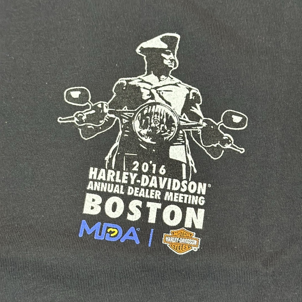 Harley-Davidson Boston Dealer Show Women’s T-Shirt - L - Picture 4 of 7
